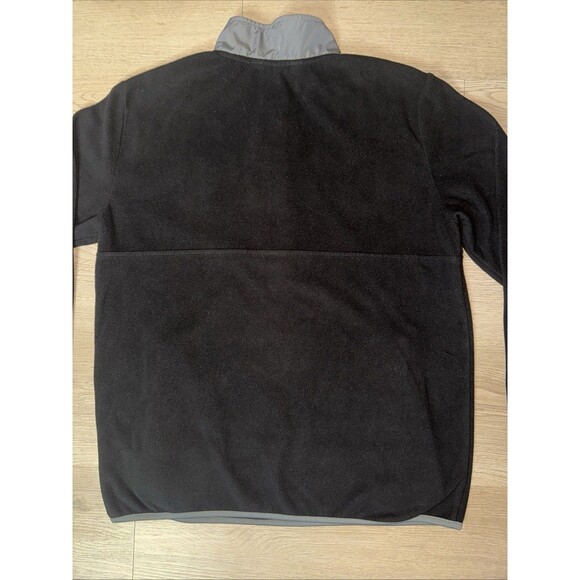 H&M NASA Black 1/4 Zip Jacket Youth Large 16 Space Fleece Pockets - Picture 8 of 8